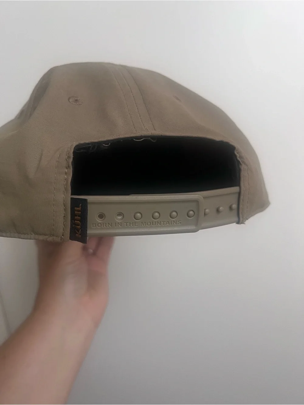 KÜHL Renegade Camp Hat Youth OS Burnt Olive Snapback Outdoor Hiking Cap